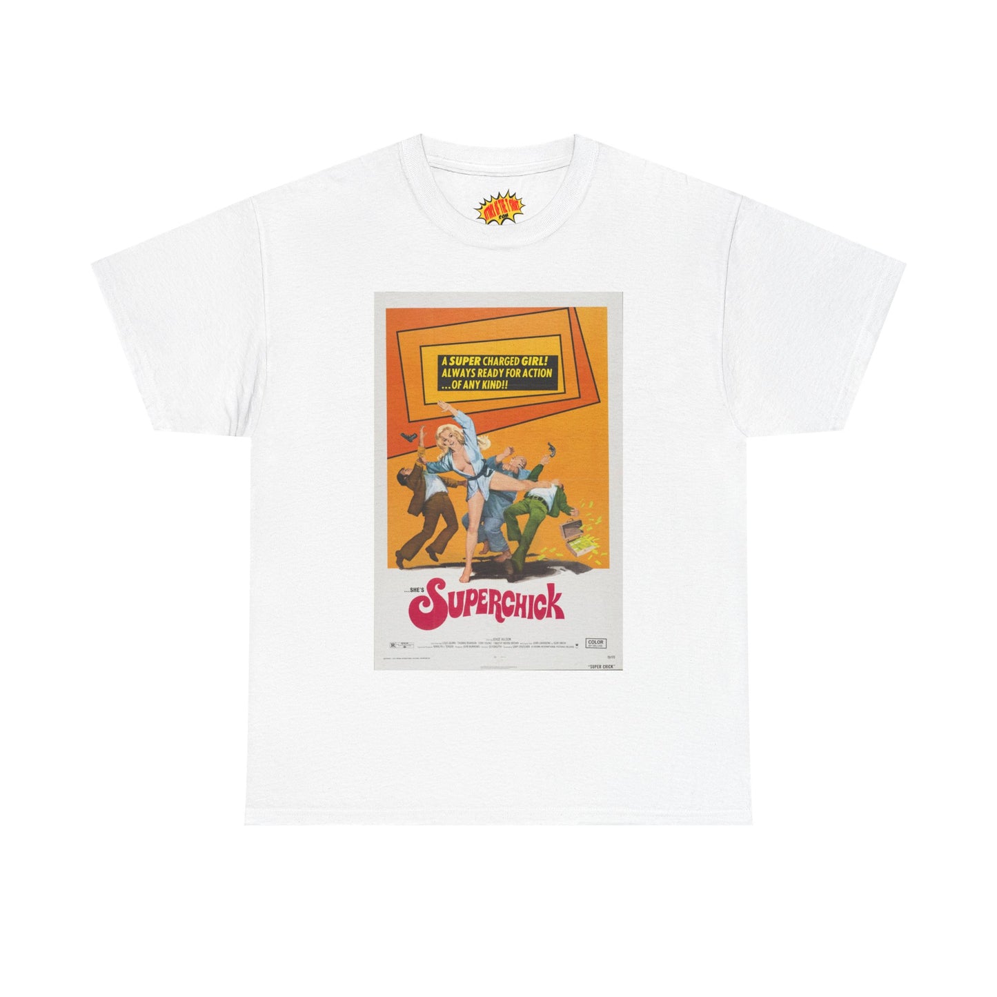 Superchick Movie Poster T-Shirt *Multiple Colors*