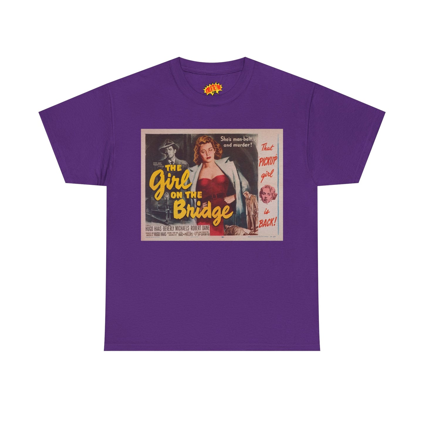 The Girl on the Bridge Movie Poster T-Shirt *Multiple Colors*