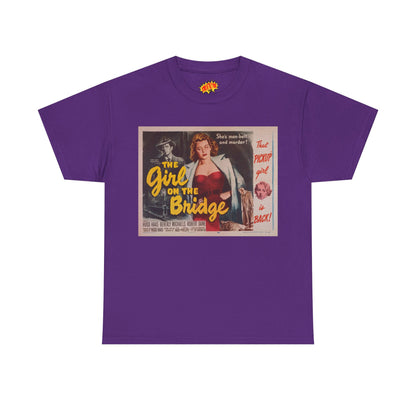 The Girl on the Bridge Movie Poster T-Shirt