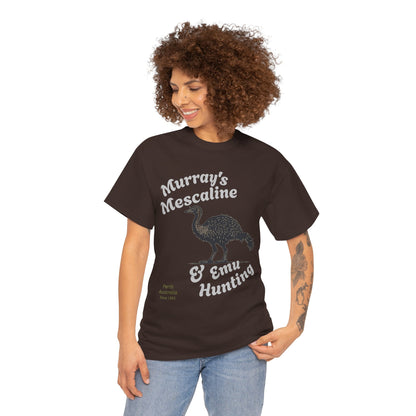 Murray's Mescaline & Emu Hunting Vintage Graphic T-Shirt S-3XL