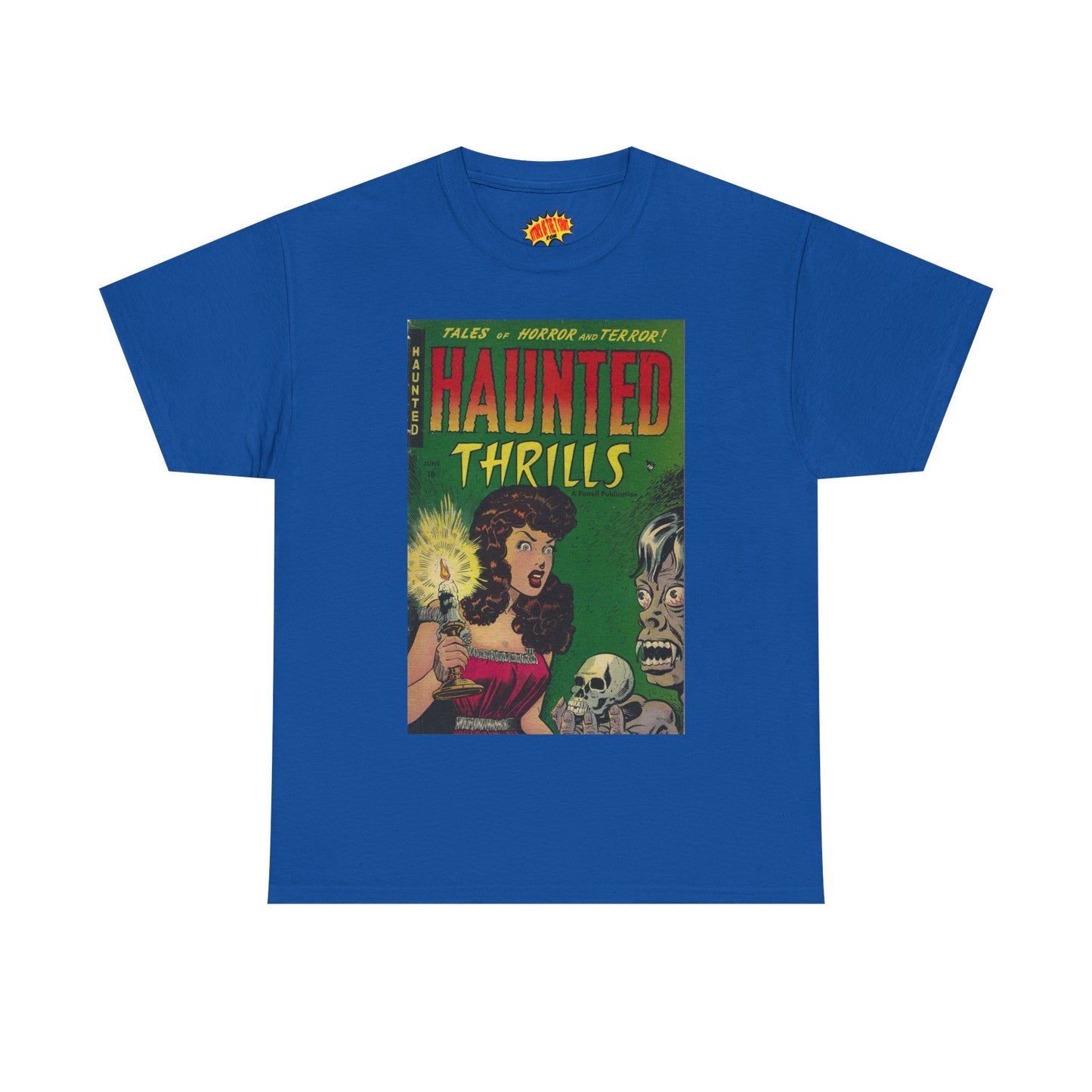 Haunted Thrills June Comic Tee Shirt *Multiple Colors*