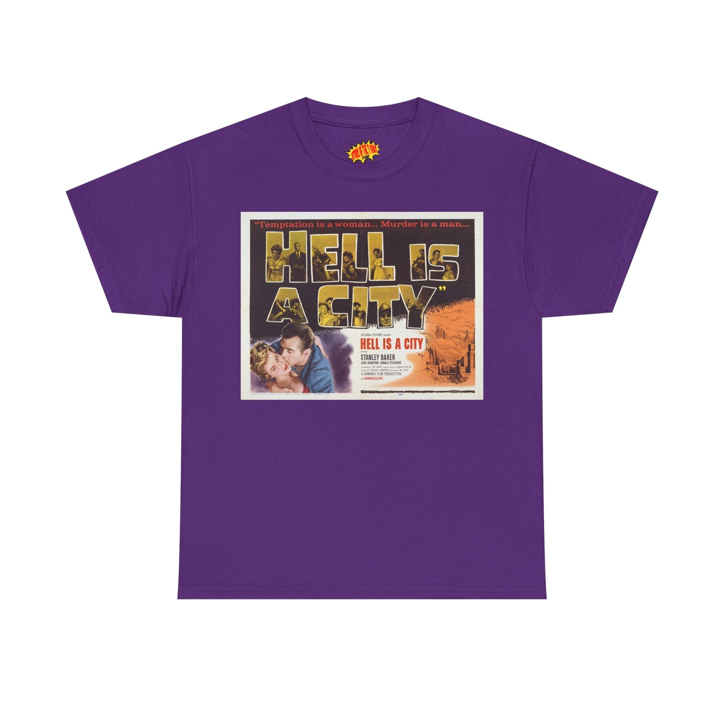 Hell is a City Movie Poster T-Shirt *Multiple Colors*