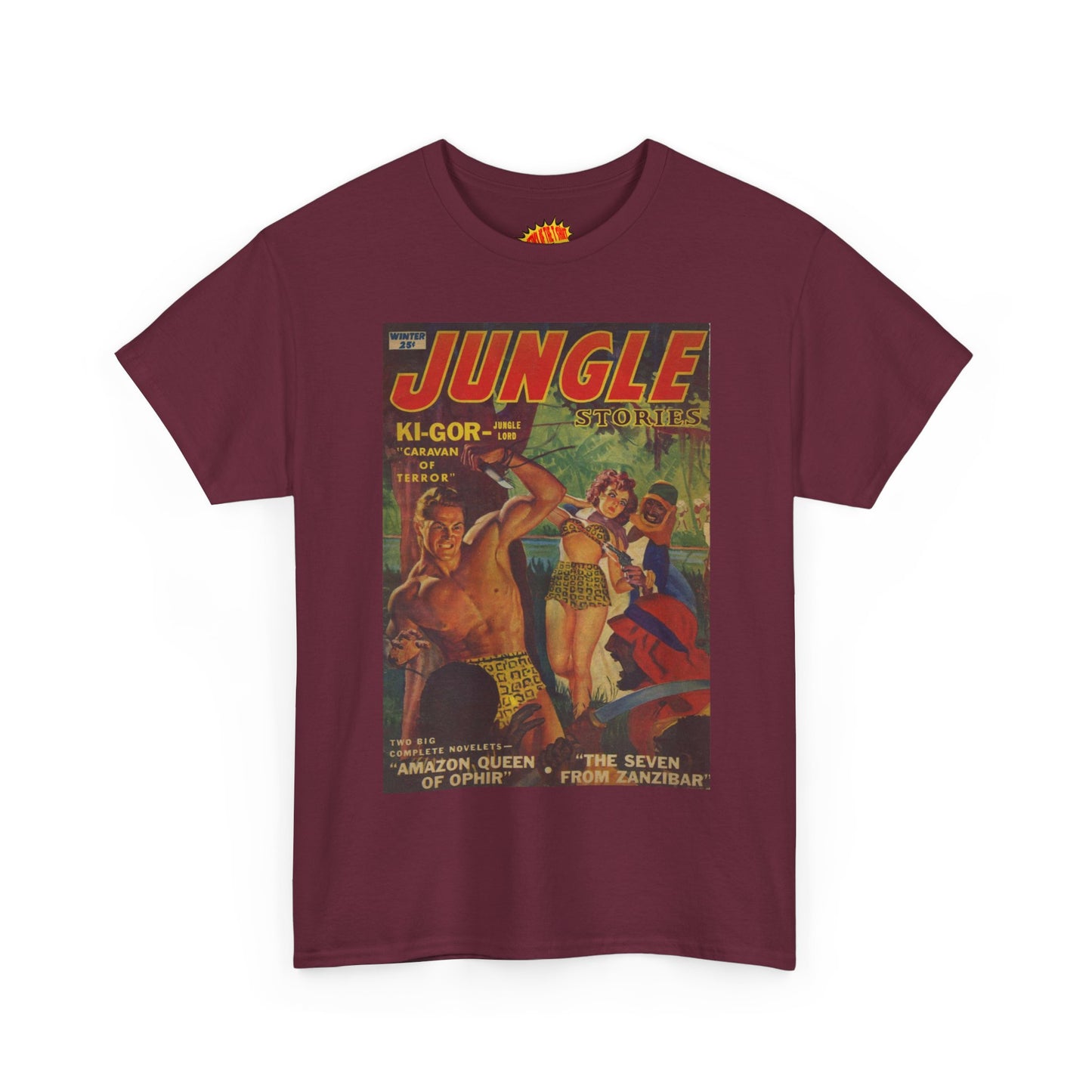 Jungle Stories Winter Comic Tee Shirt *Multiple Colors*