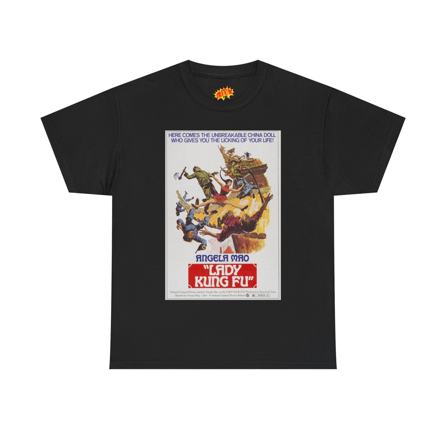 Lady Kung-Fu Movie Poster T-Shirt *Multiple Colors*