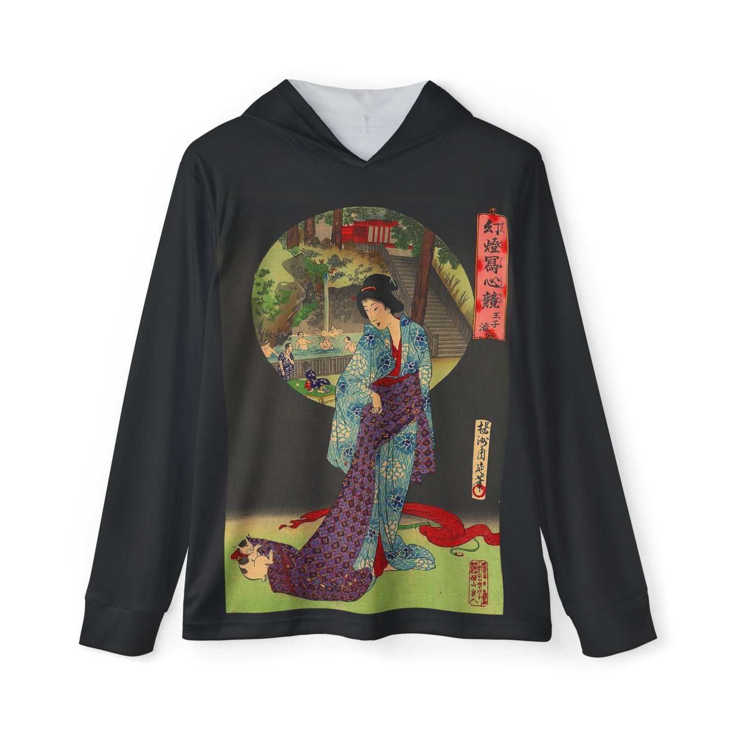 Oji Waterfall, Toyohara Chikanobu - Warmup Hoodie