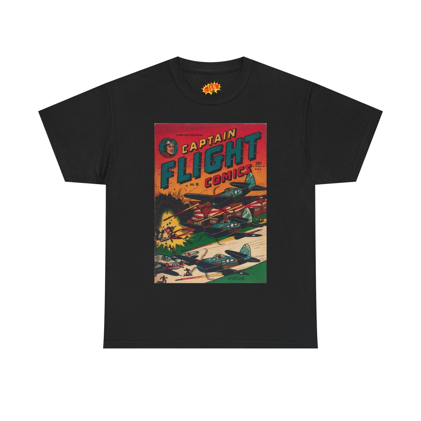 Captain Flight No. 8 Comic Tee Shirt *Multiple Colors*