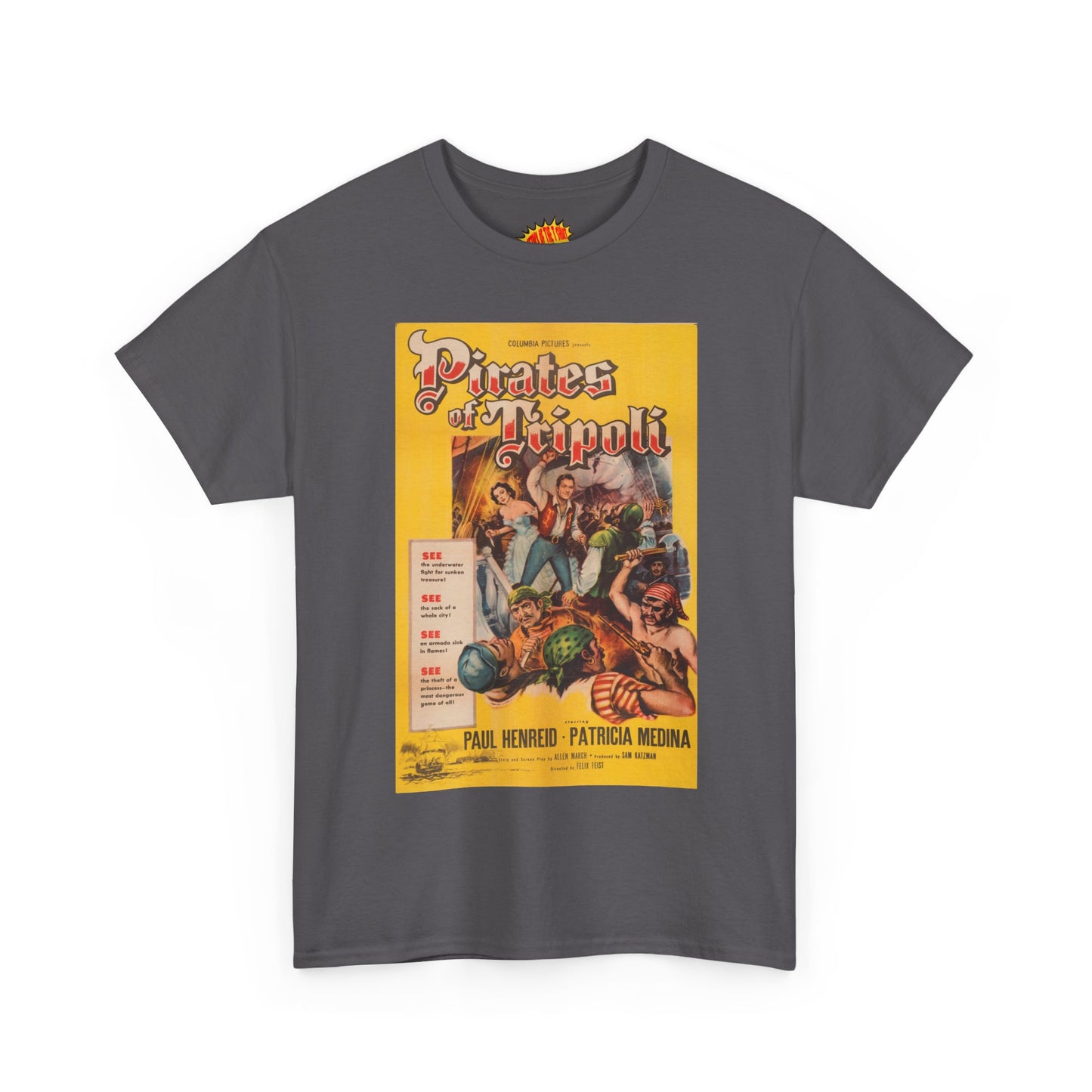 Pirates of Tripoli Movie Poster T-Shirt *Multiple Colors*