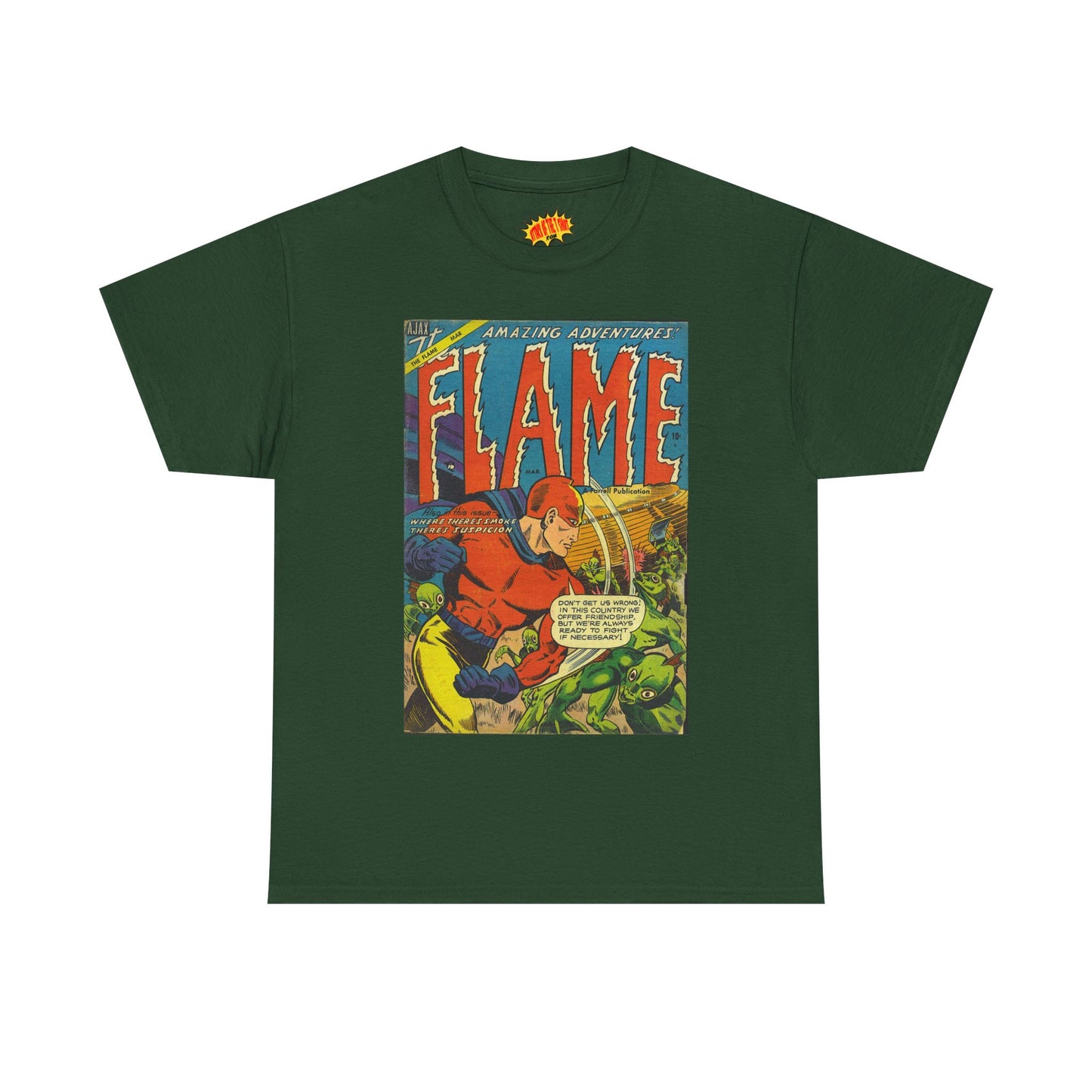 The Flame March Comic Tee Shirt *Multiple Colors*