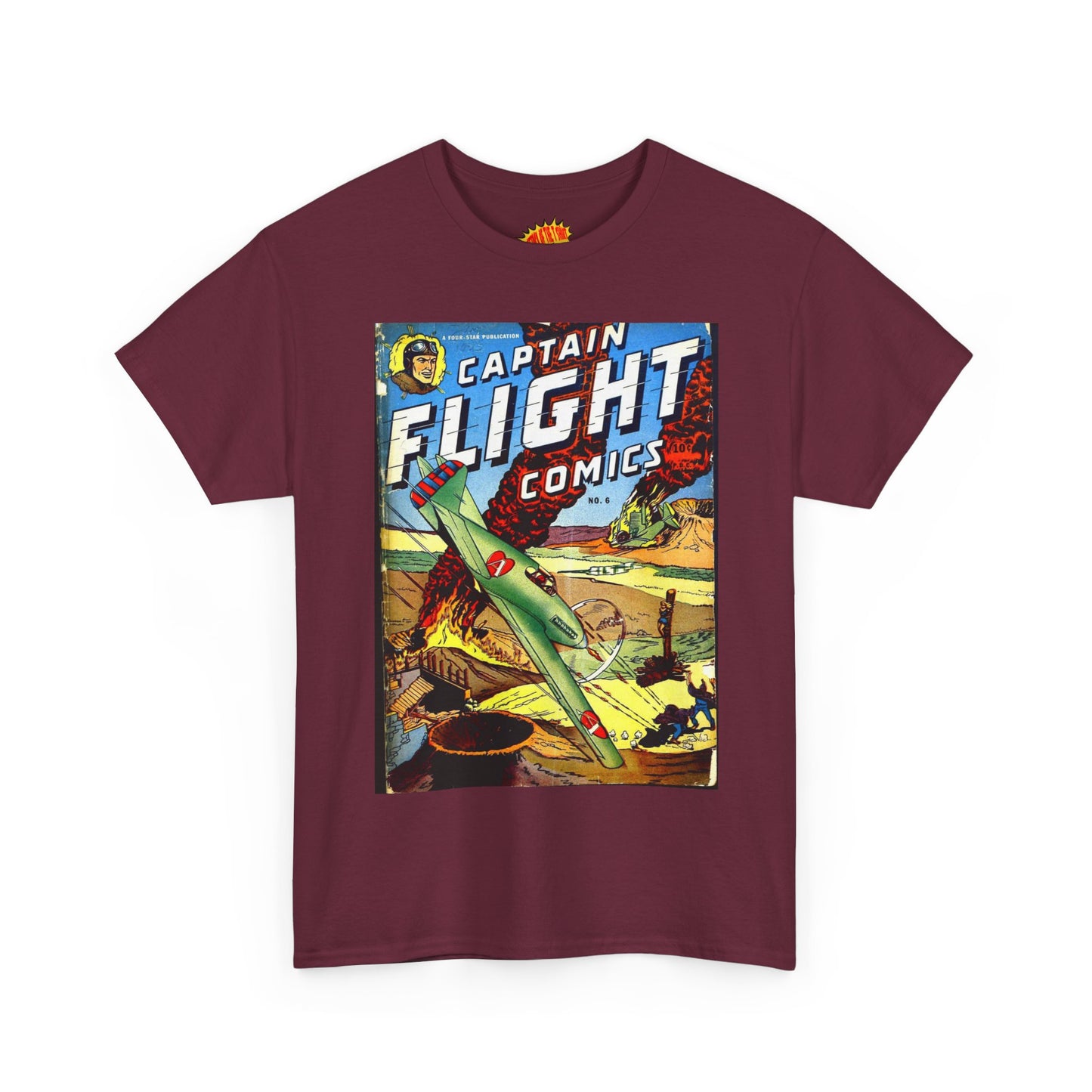 Captain Flight No. 6 Comic Tee Shirt *Multiple Colors*