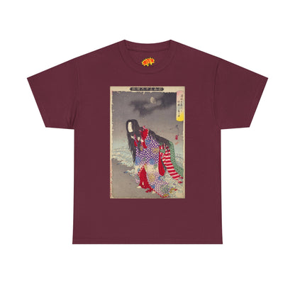 Kiyohime - 36 Ghosts Yoshitoshi Heavy Cotton Tee Many Sizes and Colors Available