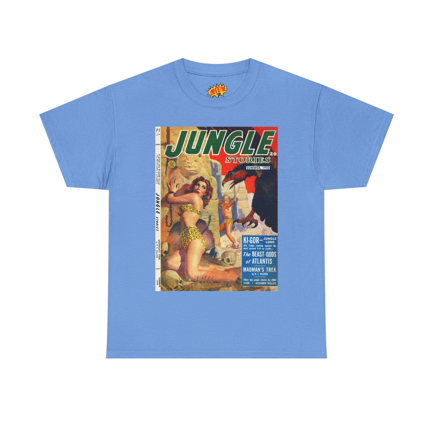 Jungle Stories Summer 1950 Comic Tee Shirt *Multiple Colors*