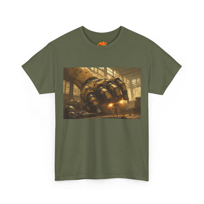 Anime Factory w/Welder & Mech Robot Hand T-Shirt