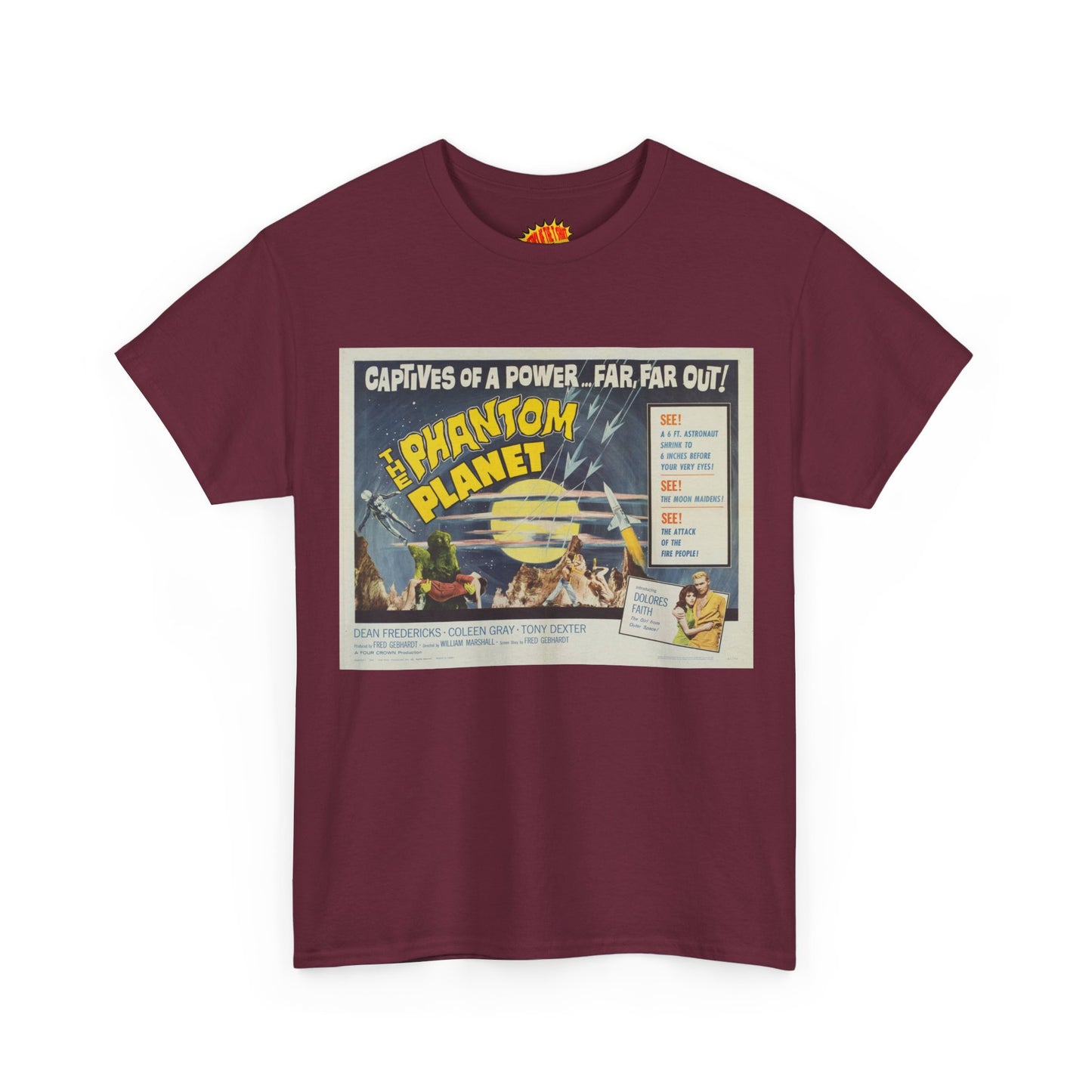 The Phantom Planet Movie Poster T-Shirt *Multiple Colors*