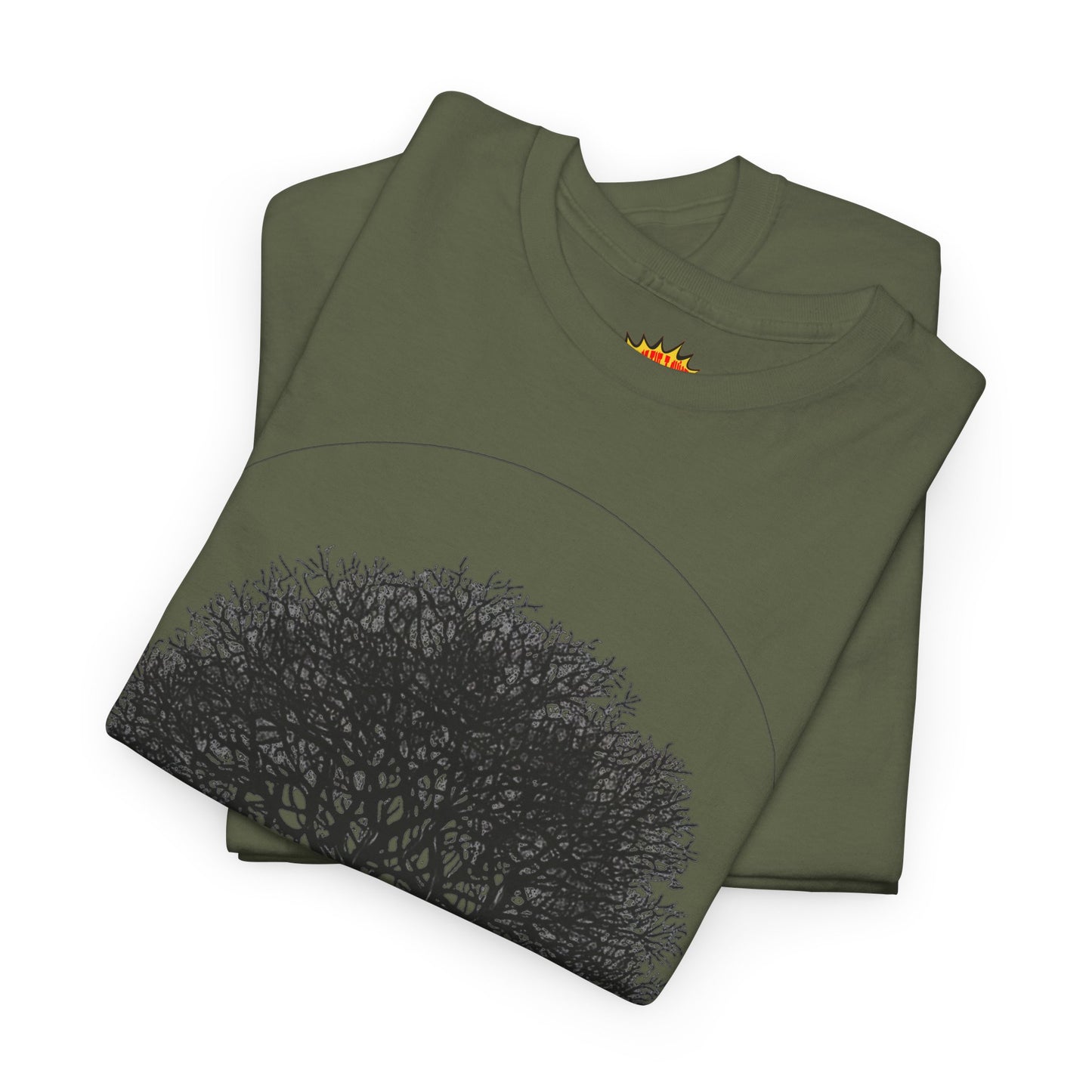 Circle Tree Sketch Drawing Graphic Art Tee Shirt *Multiple Colors*