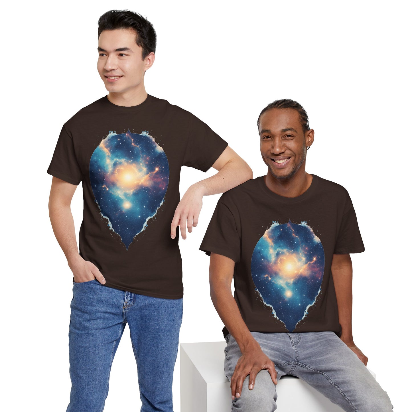 Nebula Graphic Space Art Tee Shirt *Multiple Colors*
