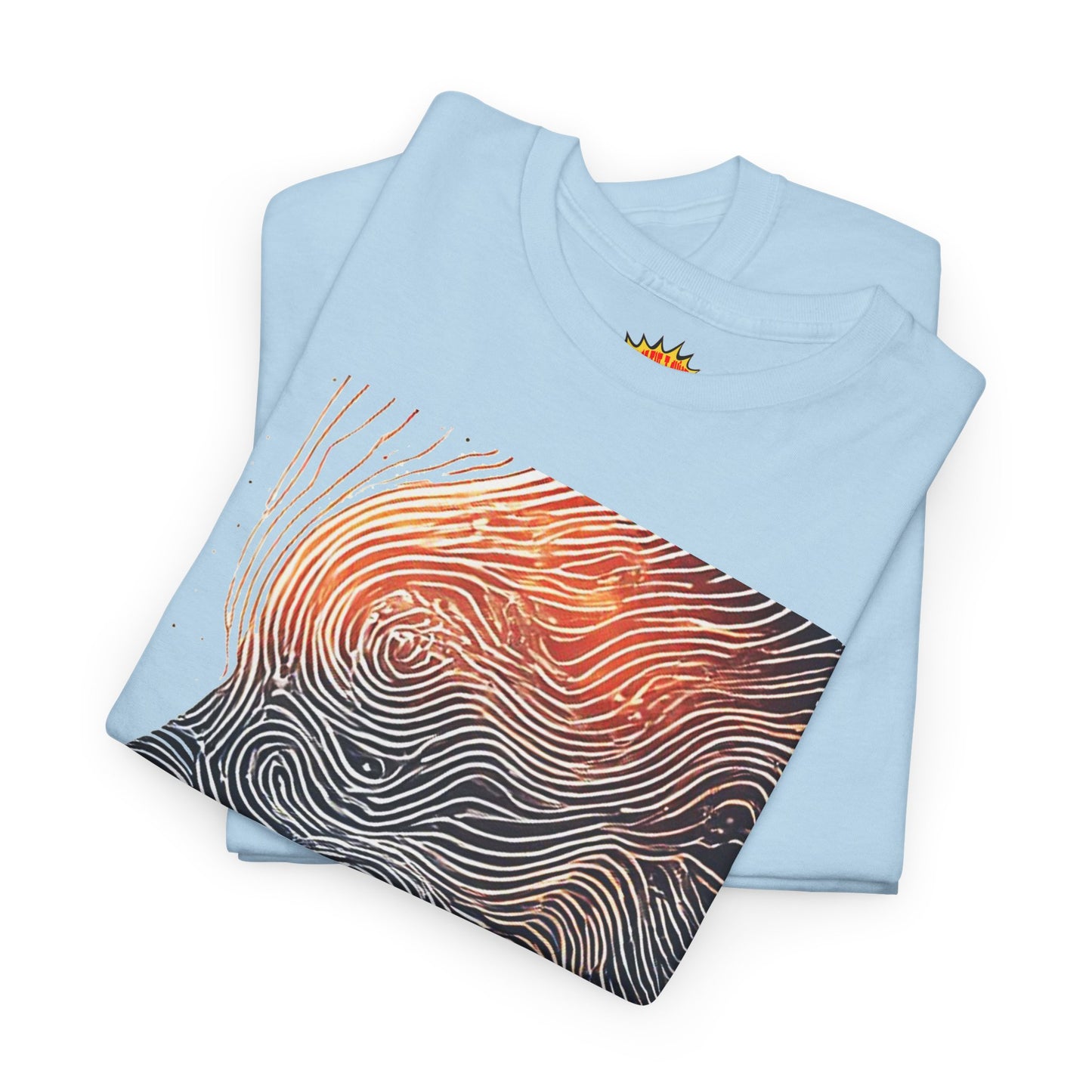 Line Drawing Face Graphic Art Tee Shirt *Multiple Colors*