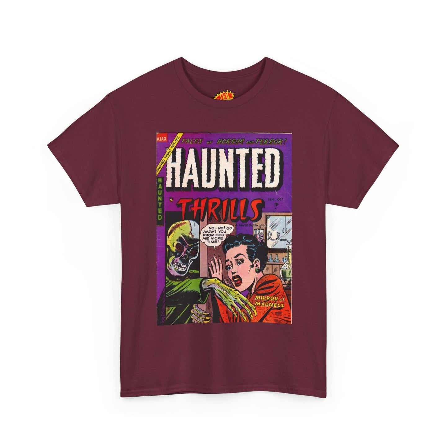 Haunted Thrills September - October Comic Tee Shirt *Multiple Colors*