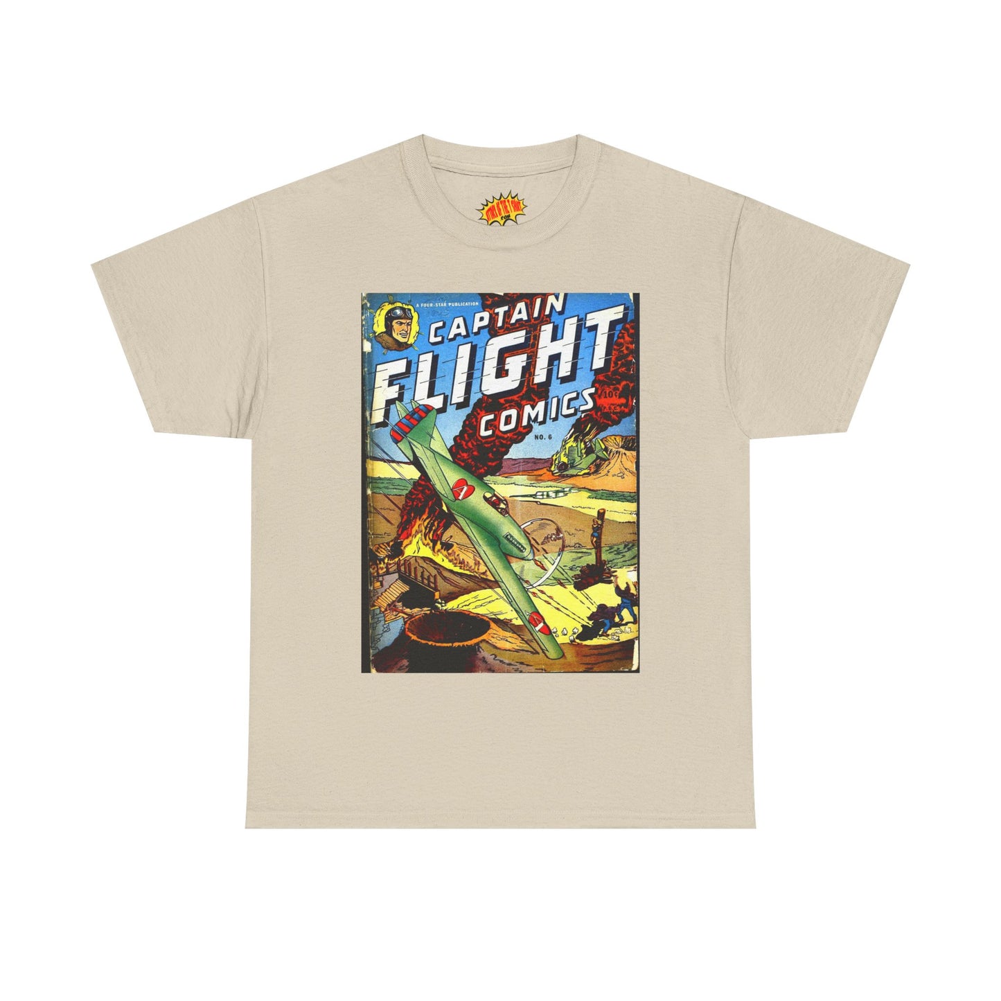 Captain Flight No. 6 Comic Tee Shirt *Multiple Colors*