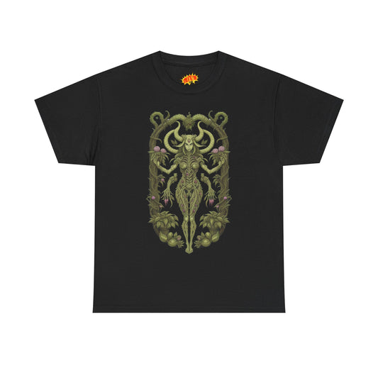 Dryad Flower Succubus Heavy Cotton Forest Dweller Tee Shirt *Multiple Colors*
