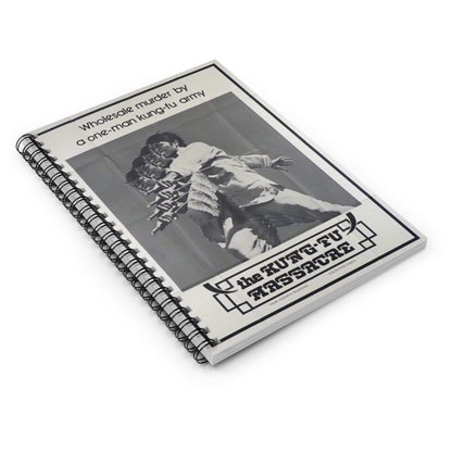 The Kung-Fu Massacre - Vintage Movie Poster Notebook