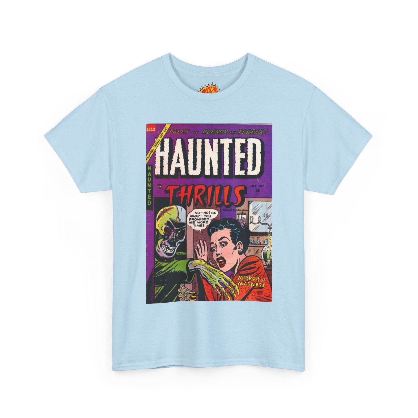 Haunted Thrills September - October Comic Tee Shirt *Multiple Colors*