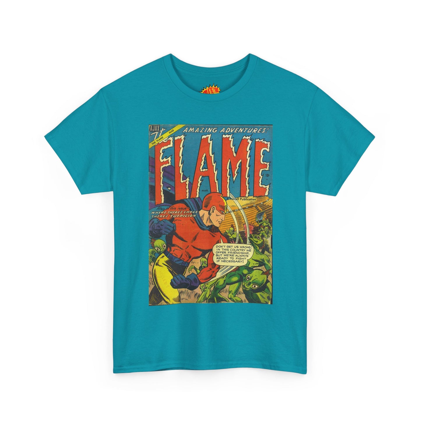 The Flame March Comic Tee Shirt *Multiple Colors*