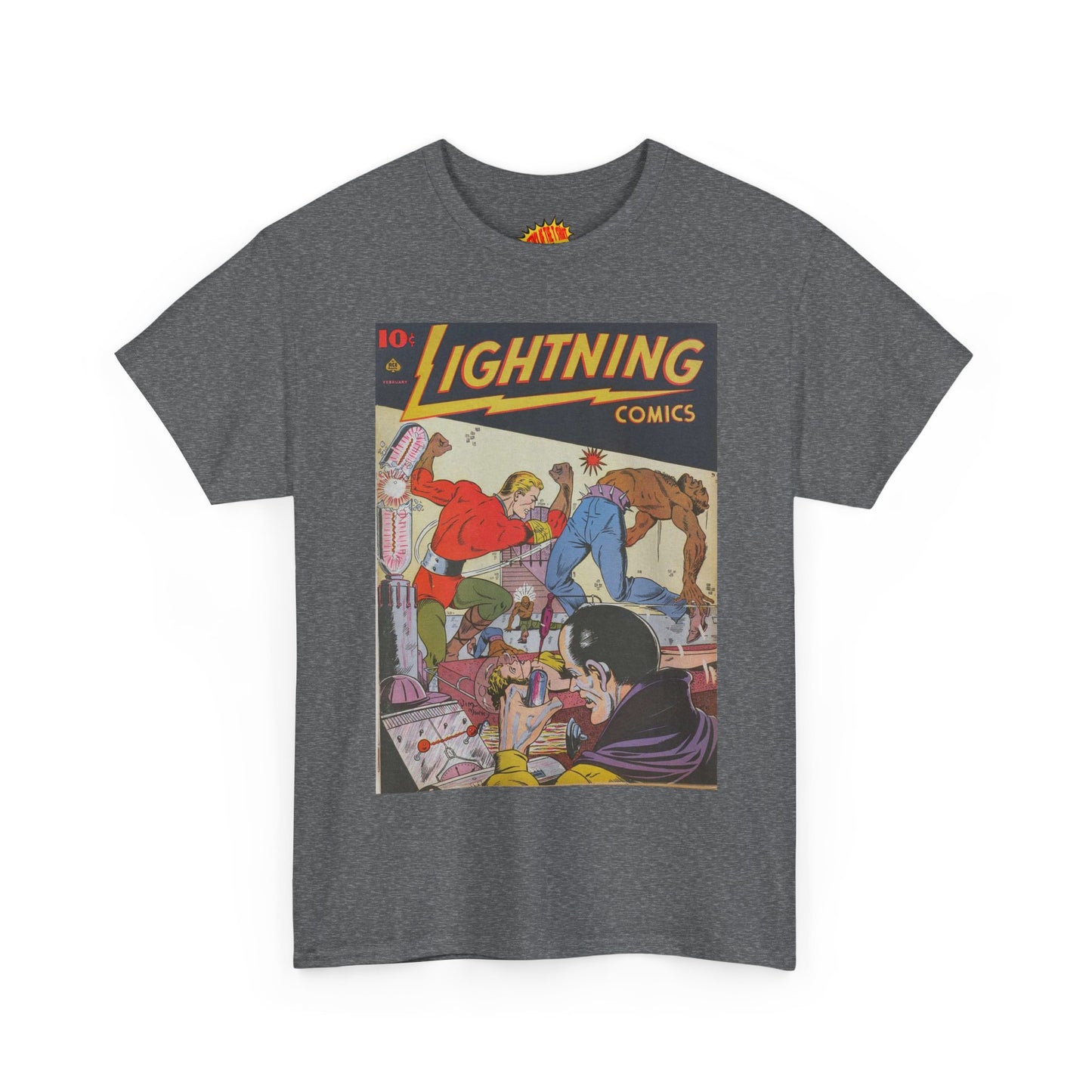 Lightning Comics February Comic Tee Shirt *Multiple Colors*
