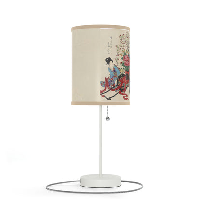 Flower Cart by Chikanobu Japanese Lamp Many Colors Available