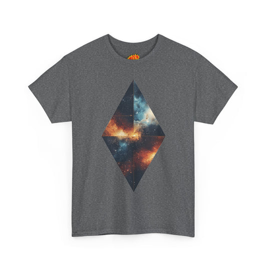Diamond Shape Nebula Graphic Space Art Tee Shirt *Multiple Colors*