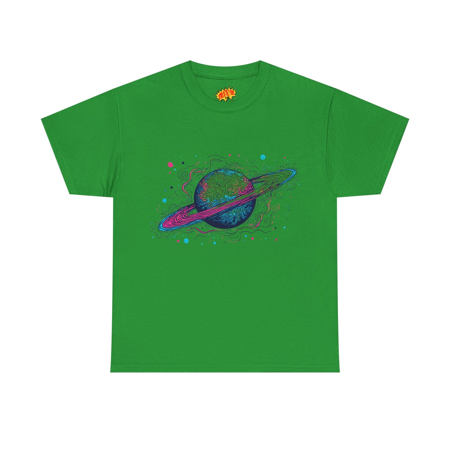 Ringed Planet Space Art Graphic Tee Shirt *Multiple Colors*