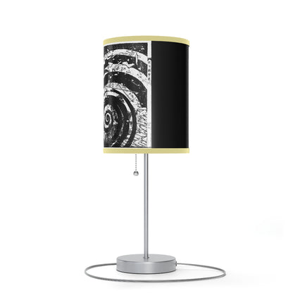 Destruction by Hokusai Japanese Woodcut Lamp