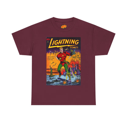 Lightning Comics August Comic Tee Shirt