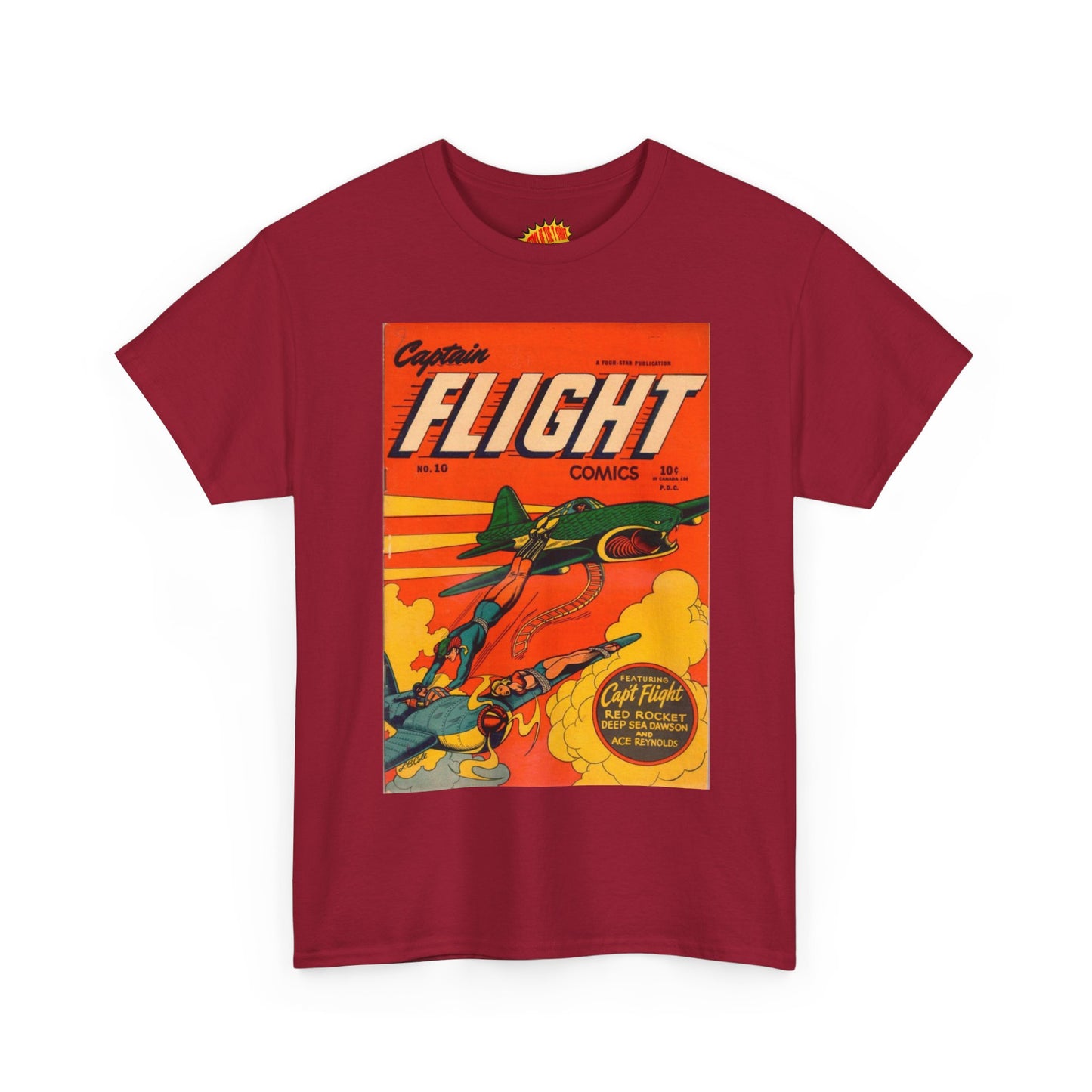 Captain Flight No. 10 Comic Tee Shirt *Multiple Colors*