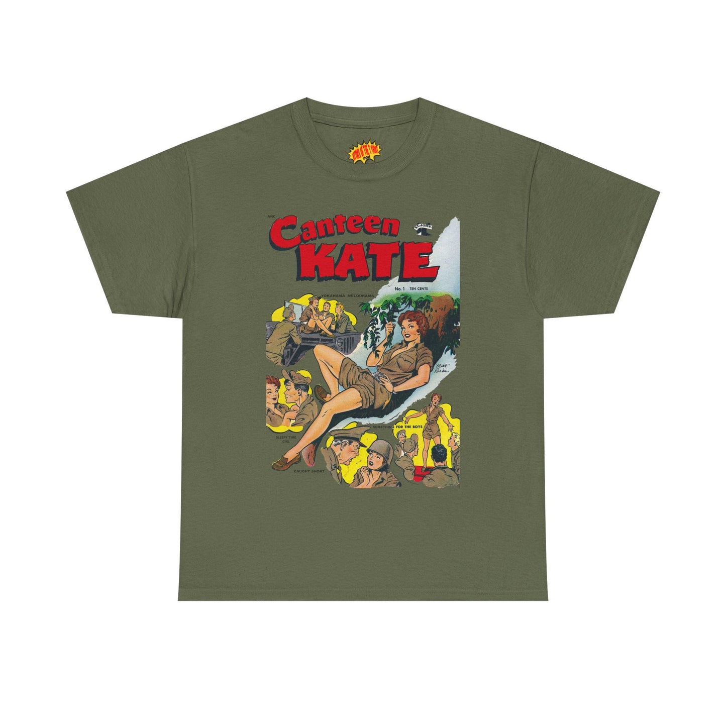 Canteen Kate #1 - Heavy Cotton Tee *Many Sizes and Colors Available*
