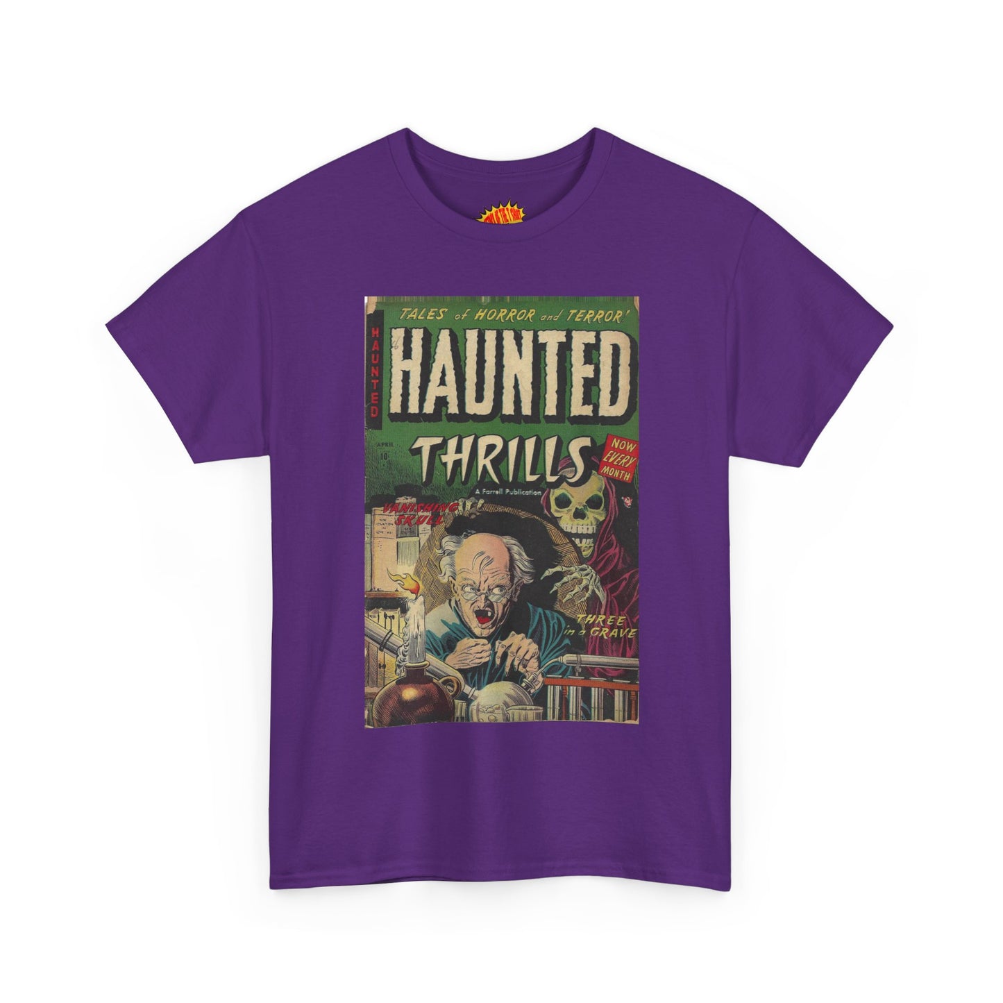 Haunted Thrills April Comic Tee Shirt *Multiple Colors*
