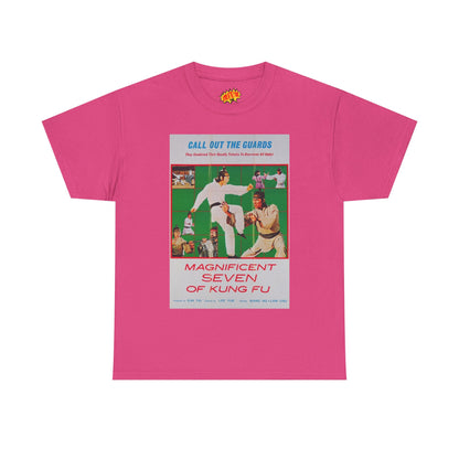 Magnificent Seven of Kung-Fu Movie Poster T-Shirt