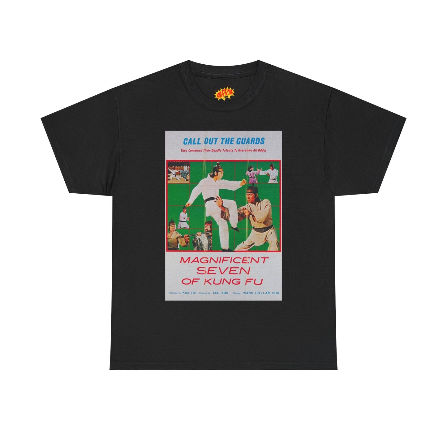 Magnificent Seven of Kung-Fu Movie Poster T-Shirt *Multiple Colors*