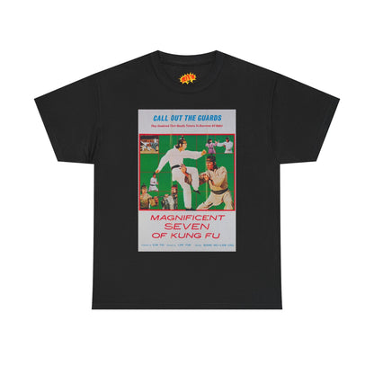 Magnificent Seven of Kung-Fu Movie Poster T-Shirt