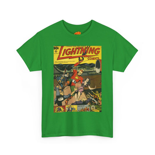 Lightning Comics December Comic Tee Shirt *Multiple Colors*