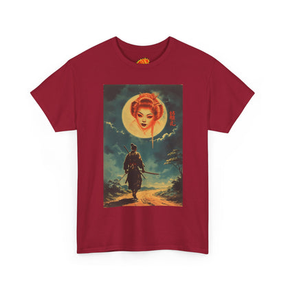 Walking Samurai w/Blood Moon Woman T-Shirt