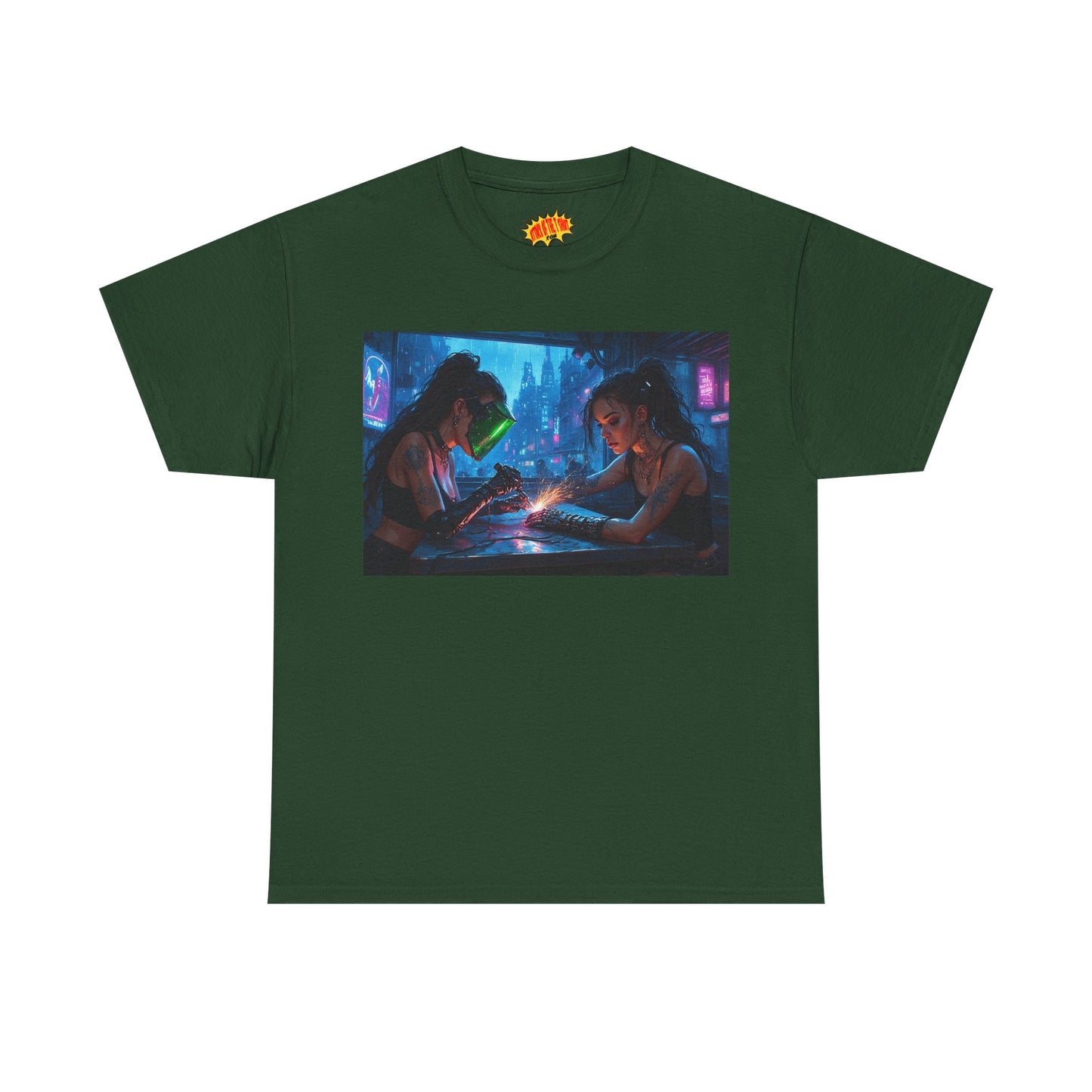 Cyberpunk Hand Repair Scene T-Shirt *Multiple Colors*