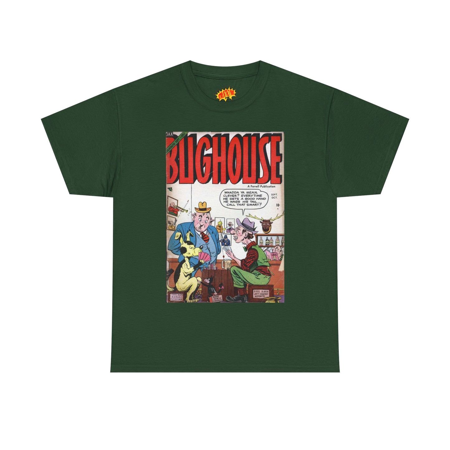 Bughouse September - October Comic Tee Shirt *Multiple Colors*