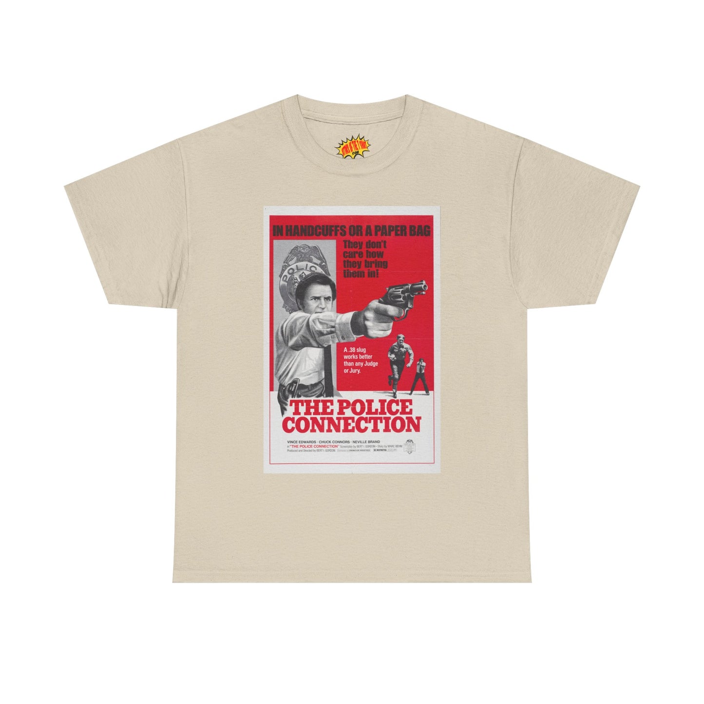 The Police Connection Movie Poster T-Shirt *Multiple Colors*