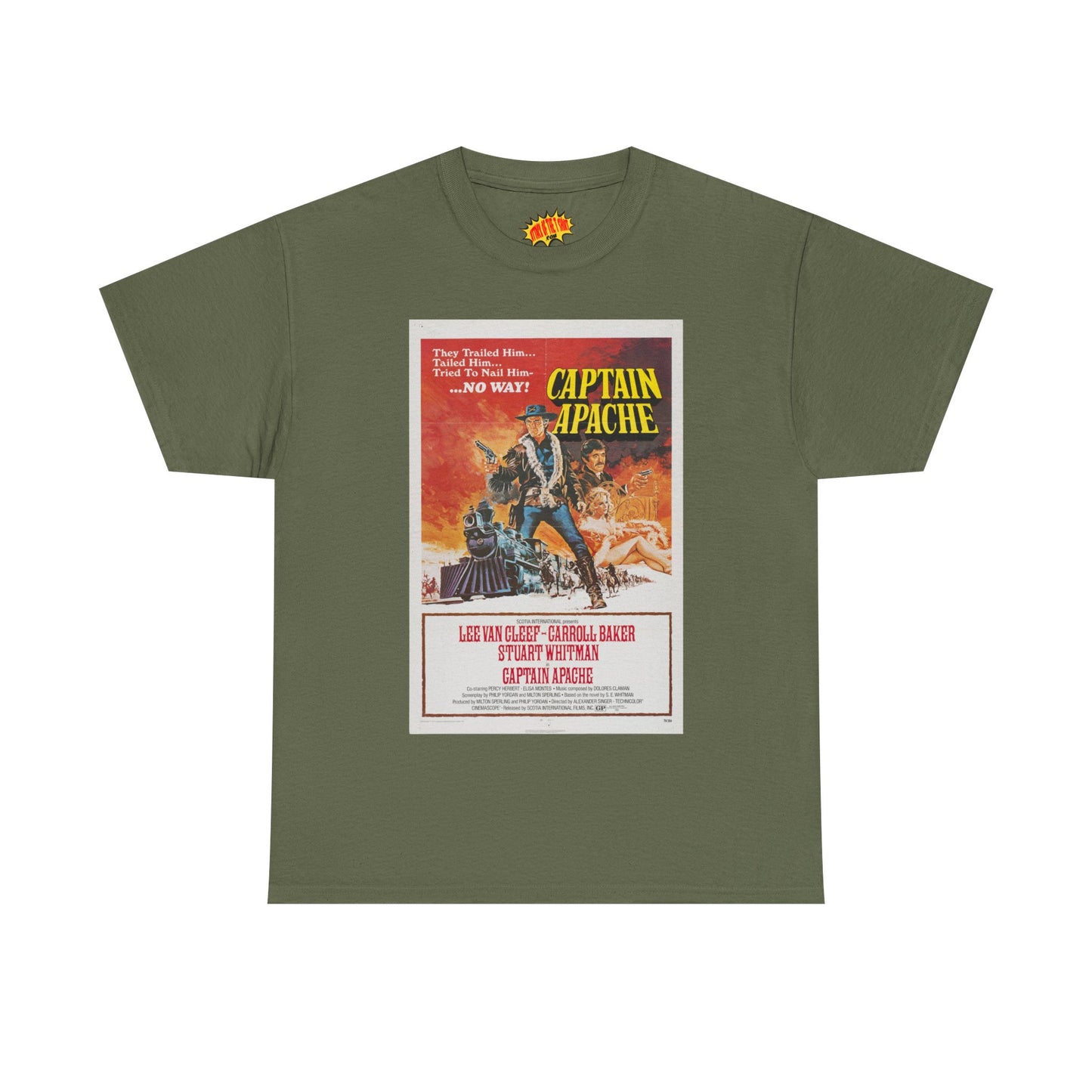Captain Apache Movie Poster T-Shirt *Multiple Colors*