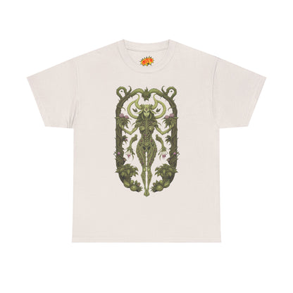 Dryad Flower Succubus Heavy Cotton Forest Dweller Tee Shirt
