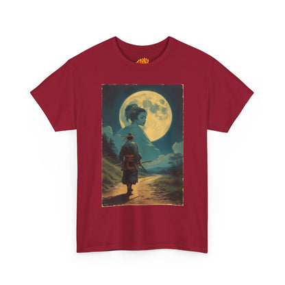 Travelling Samurai w/Cloud Woman T-Shirt
