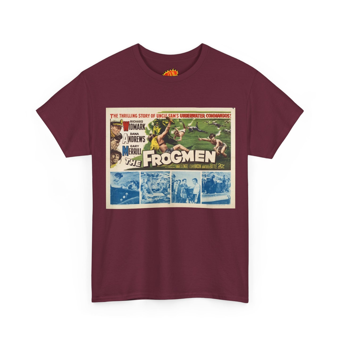 The Frogmen Movie Poster T-Shirt *Multiple Colors*
