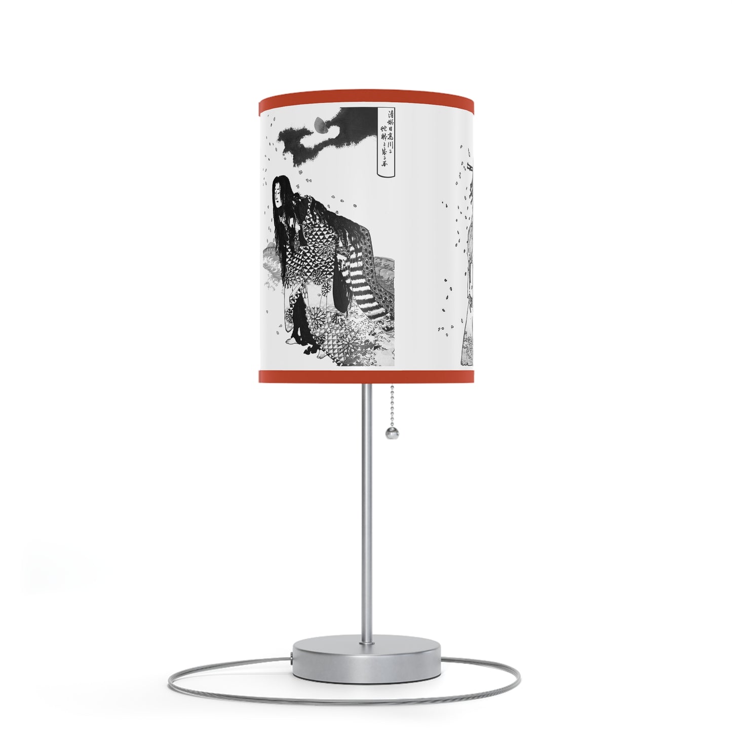 Japanese Woodcut Lamp