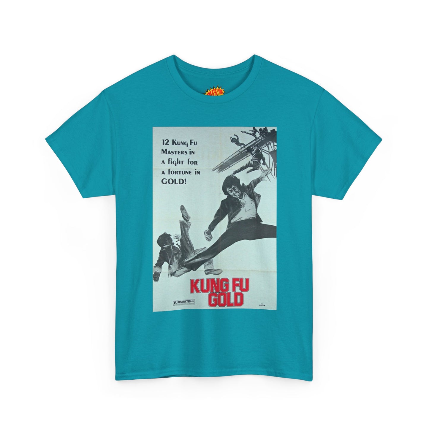 Kung Fu Gold Movie Poster T-Shirt *Multiple Colors*