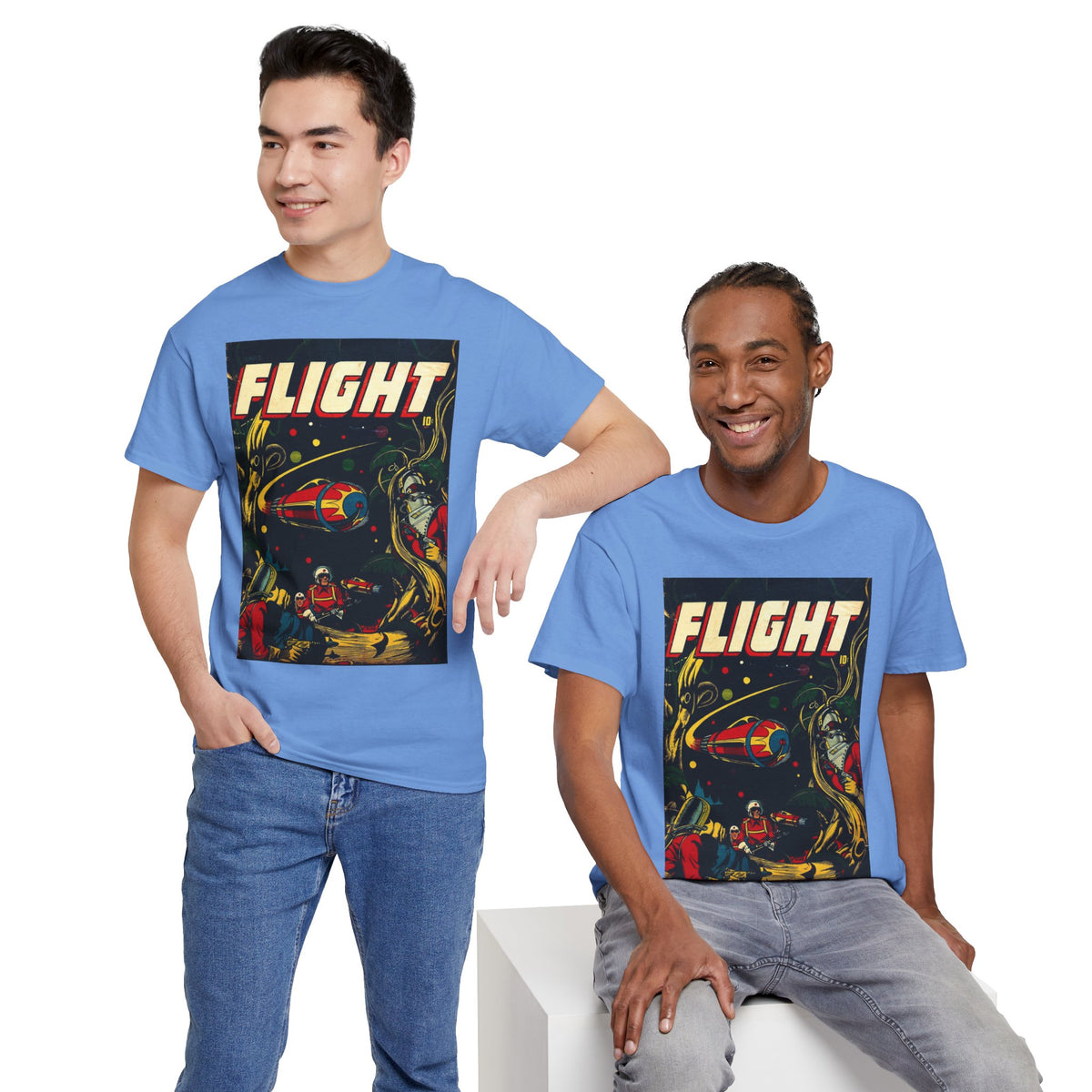 Captain Flight Comic Book Tee Shirt